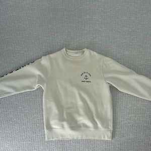 Pale yellow brandy melville pullover. Size small. Lightly worn